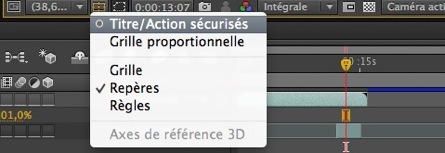 After Effects : utiliser les Repères, grilles et règles. After Effects : utiliser les Repères, grilles et règles.