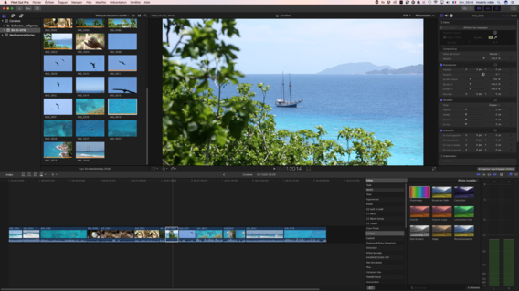 FCPX 10.3 nouveau design pour l'interface du logiciel FCPX 10.3 nouveau design pour l'interface du logiciel