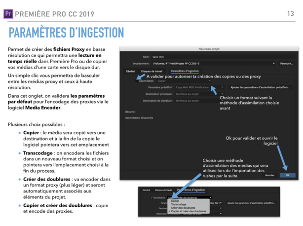 PDF de formation à Première Pro CC 2019