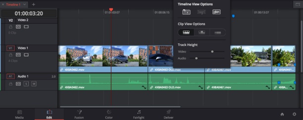 DaVinci Resolve 15 : les nouveautés de la Page Edit