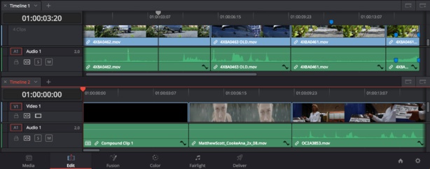 DaVinci Resolve 15 : les nouveautés de la Page Edit