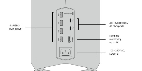 Blackmagic eGPU : une carte graphique externe pour DaVinci Resolve