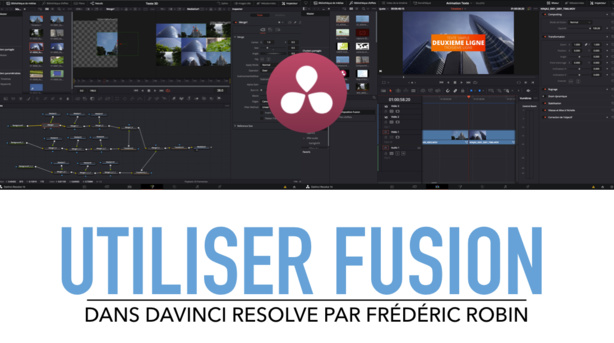 DavInci Resolve : Utilisation du node Text+ dans la Page Fusion