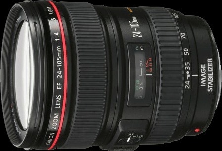 Canon 24-105 f/4 l'objectif standard