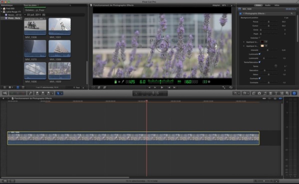 Nouveau Template "Photographic Effects" pour FCPX