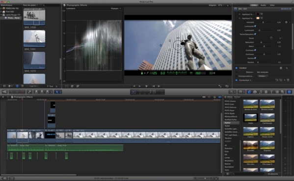 Formation Final Cut Pro X