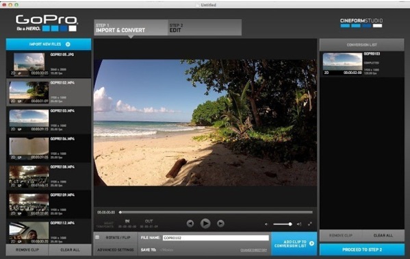 GoPro HD2 : La mise à jour