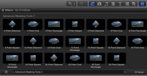 FCPeffects : Nouvel "outils de masques avancés" version 2