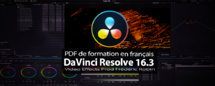 DaVinci Resolve : PDF de formation version 16.3