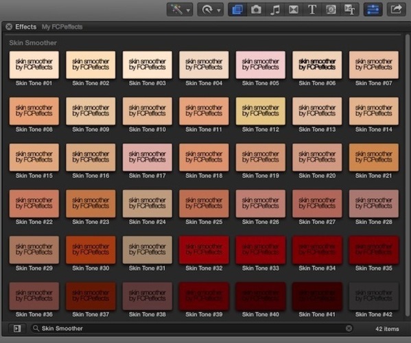 FCPeffects : Plugin Skin Smoother