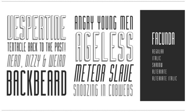 Free Fonts : typographies gratuites.