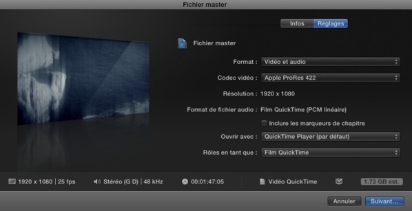 FCPX : Tips pour accélerer les exportations