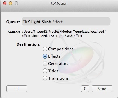 FCPX : installer ses templates avec toMotion