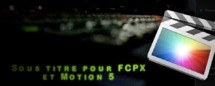 FCPX : Template Sous-titre