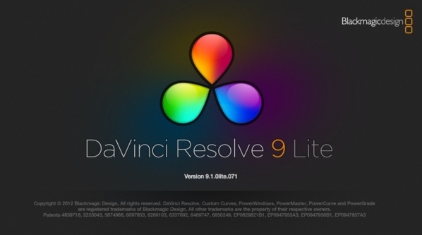 DaVinvi Resolve Lite 9 : Valider les partitions connectées.