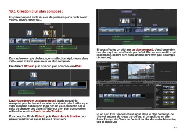 FCPX : Promotion sur le PDF de la formation FCPX 10.0.7 - 10.0.9 