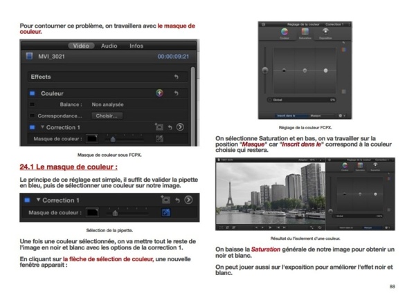 FCPX : Promotion sur le PDF de la formation FCPX 10.0.7 - 10.0.9 