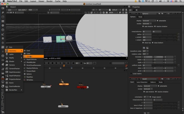 Nuke 7 : La formation Elephorm par Florian Girardot.