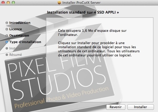 Film Pixel Studios : PROCUTX premières impressions et tests de l'application