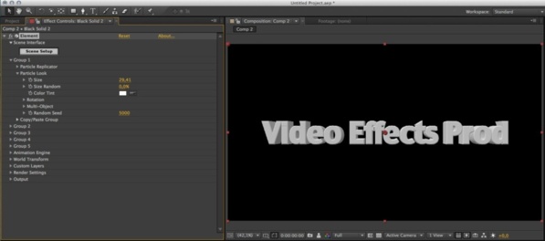 After Effects : Créer des textes en 3D avec 3D Element