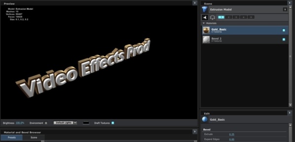 After Effects : Créer des textes en 3D avec 3D Element