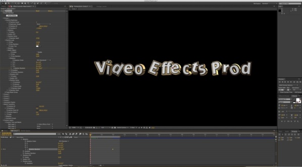 After Effects : Créer des textes en 3D avec 3D Element