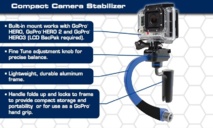 NAB 2013 : Stabilisateur Steadicam pour GoPro