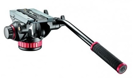 Manfrotto 502HD tête fluide vidéo profesionnelle avec base plate