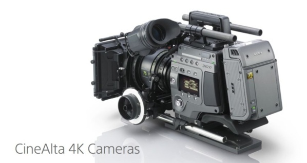 Caméra CineAlta F65 de Sony avec un capteur 8K.