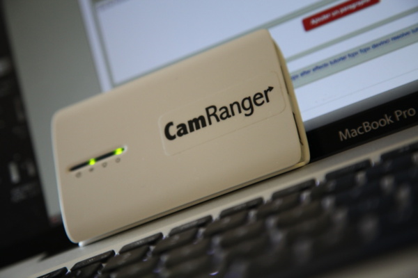 CamRanger le boitier Wifi pour Canon et Nikon.