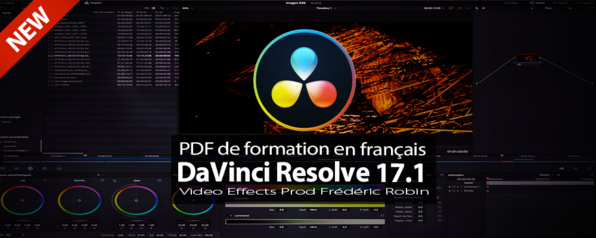 DaVinci Resolve 17 : PDF de formation en français