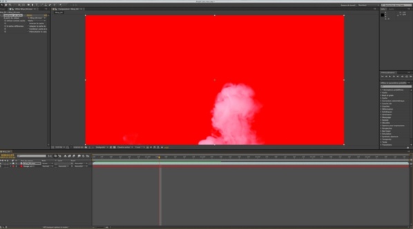 Mode Compositing Ecran d'After Effects CS6