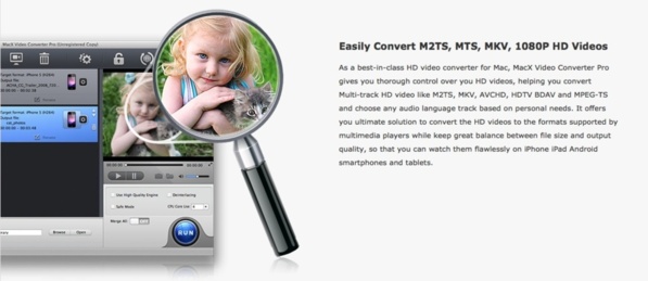 MacX Video Converter Pro : l'encodage Professionnel offert