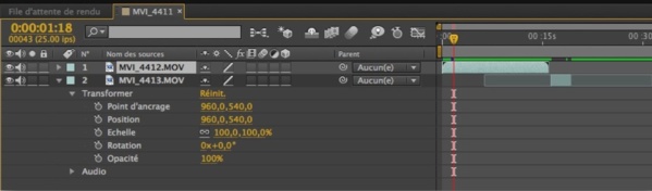 After Effects CC : Créer une composition