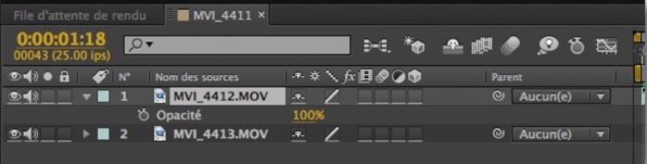 After Effects CC : Créer une composition