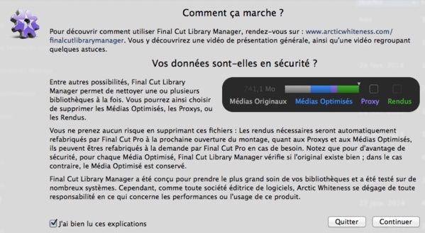 Test : Final Cut Library Manager