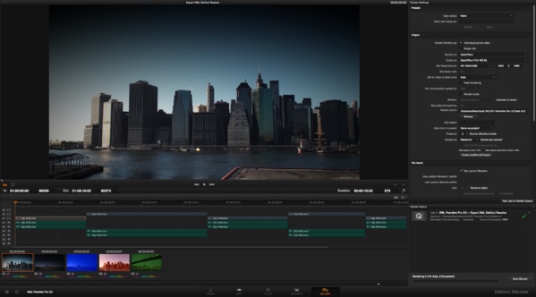 Formation DaVinci Resolve Lite 10 du 21 au 25 avril 2014