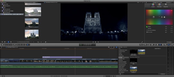 FCPX 10.1 : Copier les effets et/ou les attributs entre les clips