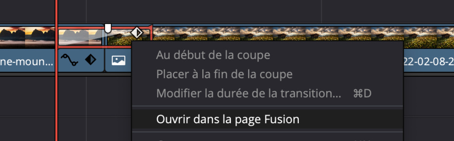 DaVinci Resolve : Créer une transition avec Anim Curve