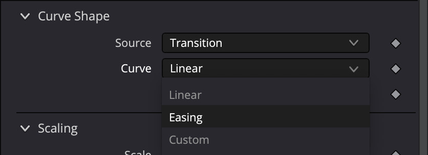 DaVinci Resolve : Créer une transition avec Anim Curve