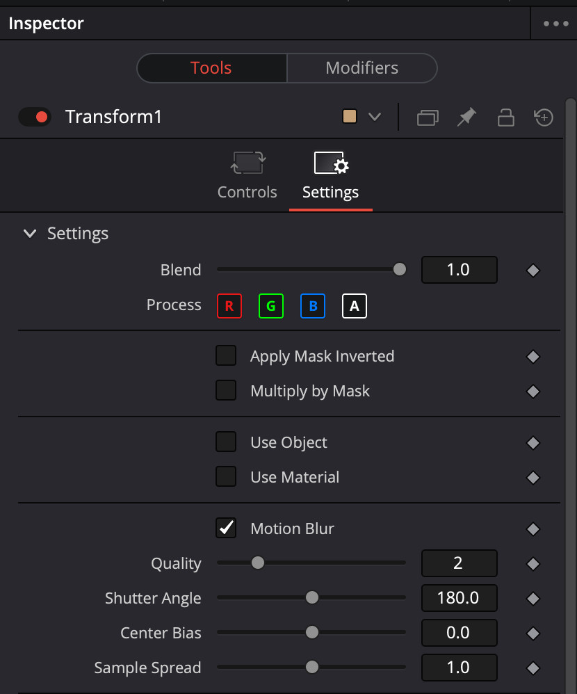 DaVinci Resolve : Créer une transition avec Anim Curve