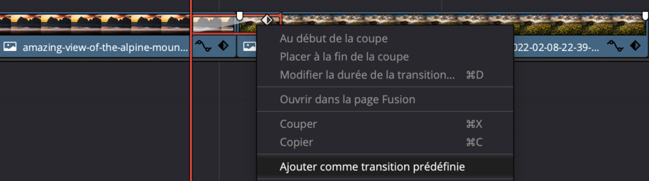 DaVinci Resolve : Créer une transition avec Anim Curve