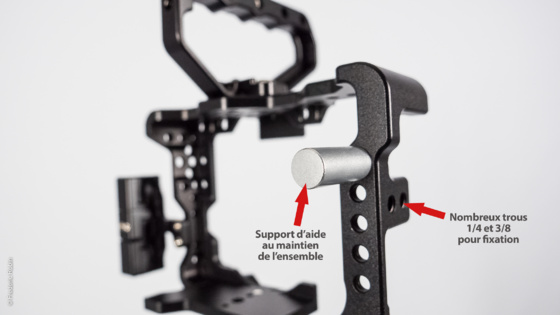 Accessoires GH4/GH3 : Une cage pour tout fixer