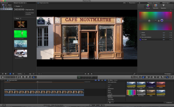 FCPX 10.2 passe à la version 10.2.1