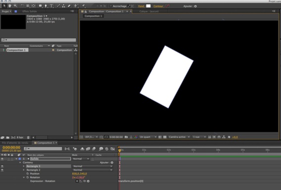 After Effects : les expressions Lasso et Wiggle 