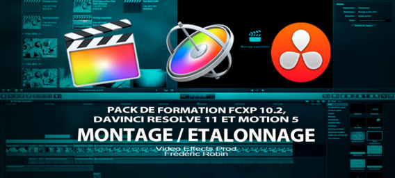 DaVinci Resolve 12 : Les partitions connectées (#video4)
