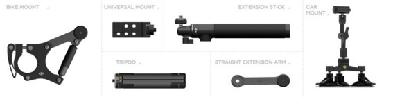 DJI : Osmo Une caméra de poing stabilisée 3 axes