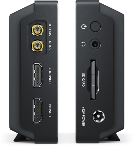 La connectique du Blackmagic Video Assist 4K