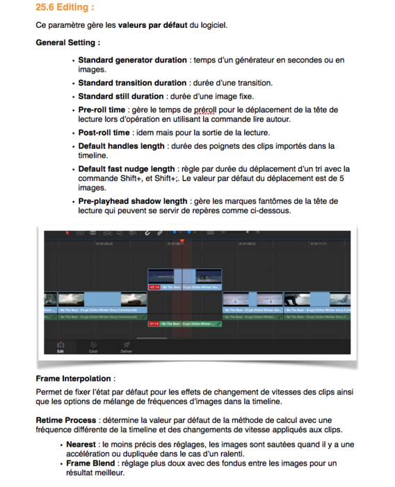 DaVinci Resolve 12.5 : le livre de formation en français