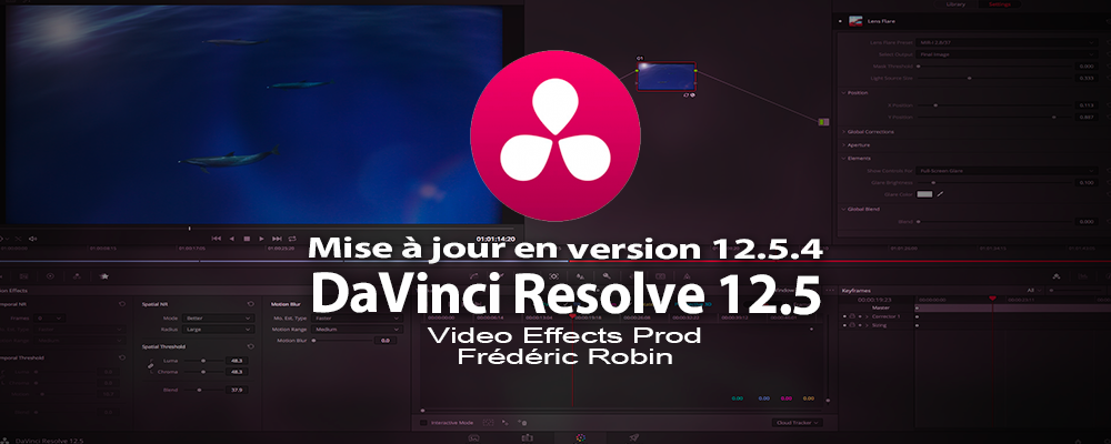 DaVinci Resolve 12 : mise à jour en 12.5.4